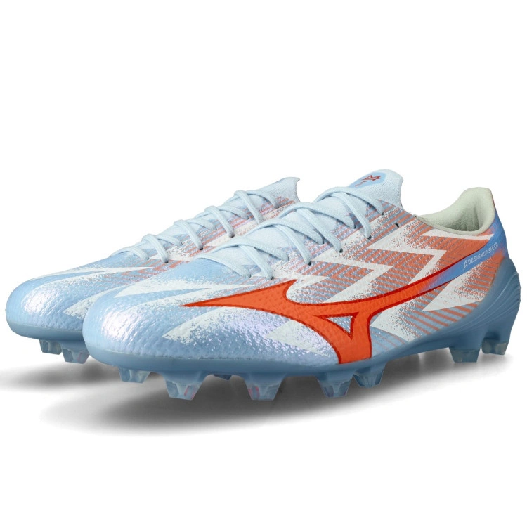 Football Boots Mizuno Mizuno Alpha III Elite FG Blue Finch