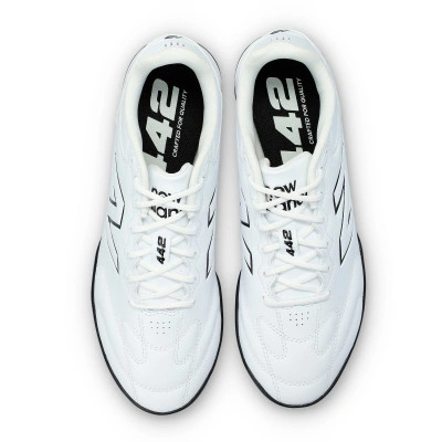 New Balance NB 442 Team V3 Soccer Shoes Men's White Black — photo 6