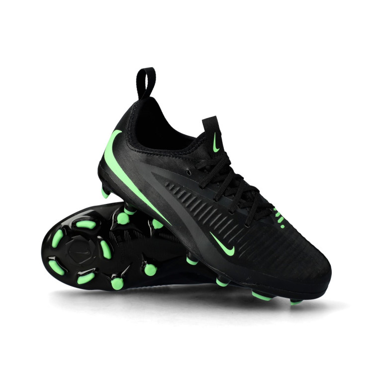 Football Boots Nike Kids Phantom 6 Low Academy FG/MG Black