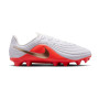 Tiempo Maestro Academy FG/MG Criança-White-Blur-Brt Crimson