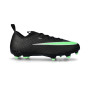 Air Zoom Mercurial Vapor 17 Academy FG/MG Kinder-Black-Illusion-Green-Black