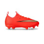 Air Zoom Mercurial Vapor 17 Academy FG/MG Criança-Brt Crimson-Blur