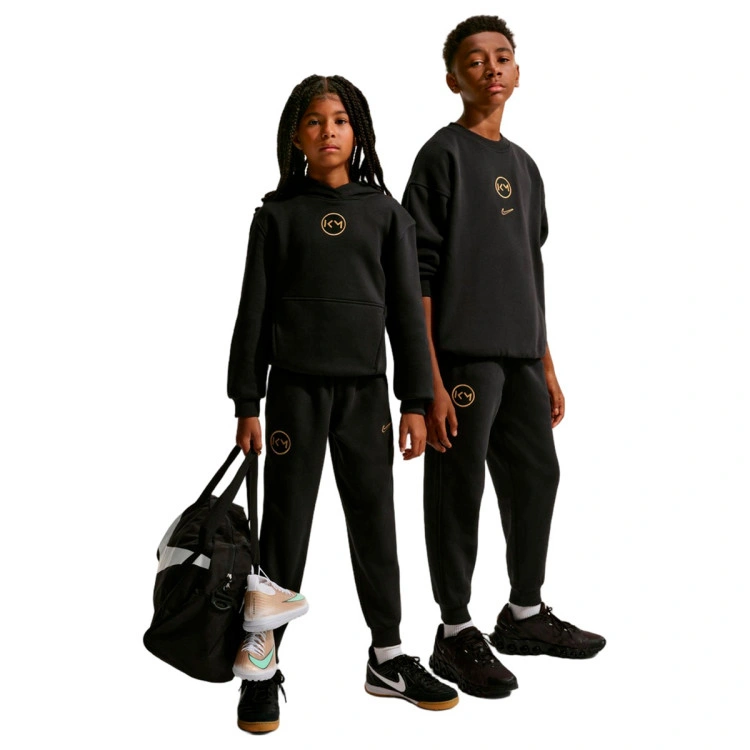 pantalon-largo-nike-kylian-mbappe-club-fleece-black-metallic-gold-3