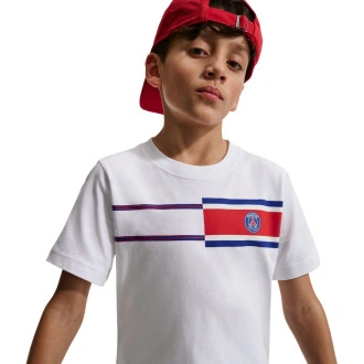 Camiseta Psg Fanswear 2026-2027 Niño Old Royal