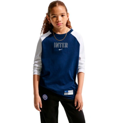 T-Shirt Inter de Milão Fanswear 2026-2027 Criança