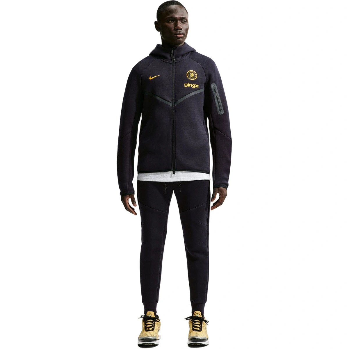 Jacket Nike Chelsea Fc Fanswear 2026-2027 Pitch Blue-Midwest Gold