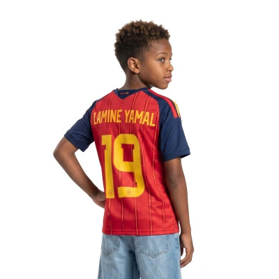 Spanien Heim Fußball-Weltmeisterschaft 2026 Kinder Lamine Trikot
