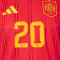 Jersey adidas Pedri España Primera Equipación Mundial 2026