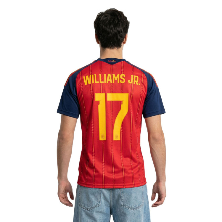 Jersey adidas Nico Williams Spain Home kit World Cup 2026 Red