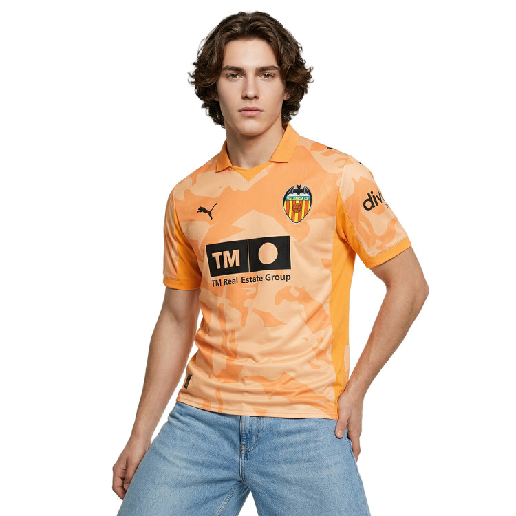 Jersey Puma Valencia Retro Match Day 2025-2026 Orange - Fútbol Emotion