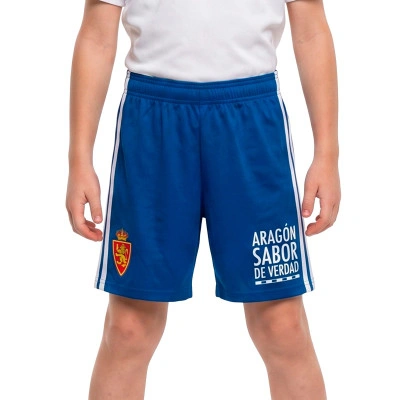 Short Real Zaragoza Primer Uniforme 2026-2027 Niño