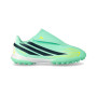 F50 Hyperfast Club Fita Adesiva Turf Criança-Pulse Mint-Night Navy-Solar Lemon