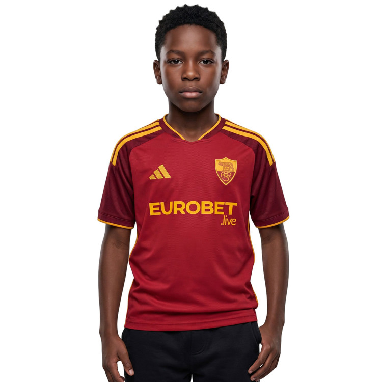 Jersey adidas Kids A.S. Roma Home kit 2026-2027 team victory red