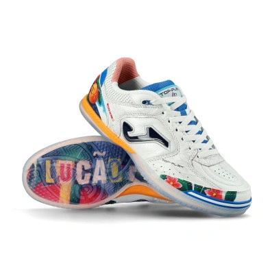 Top Flex 2682 Blanco Indoor Lucao Hallenfußballschuhe