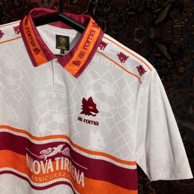 COPA Camiseta As Roma 1994 - 95 Away Retro Football Shirt — photo 7