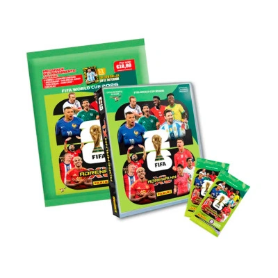 Megapack FIFA World Cup 2026 (Ordner +2 Päck. +2 TC Lim. Aufl. +Leitfaden + Checkliste + T