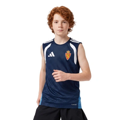 Ärmelloses Training Spieler Real Zaragoza 26-27 Trikot