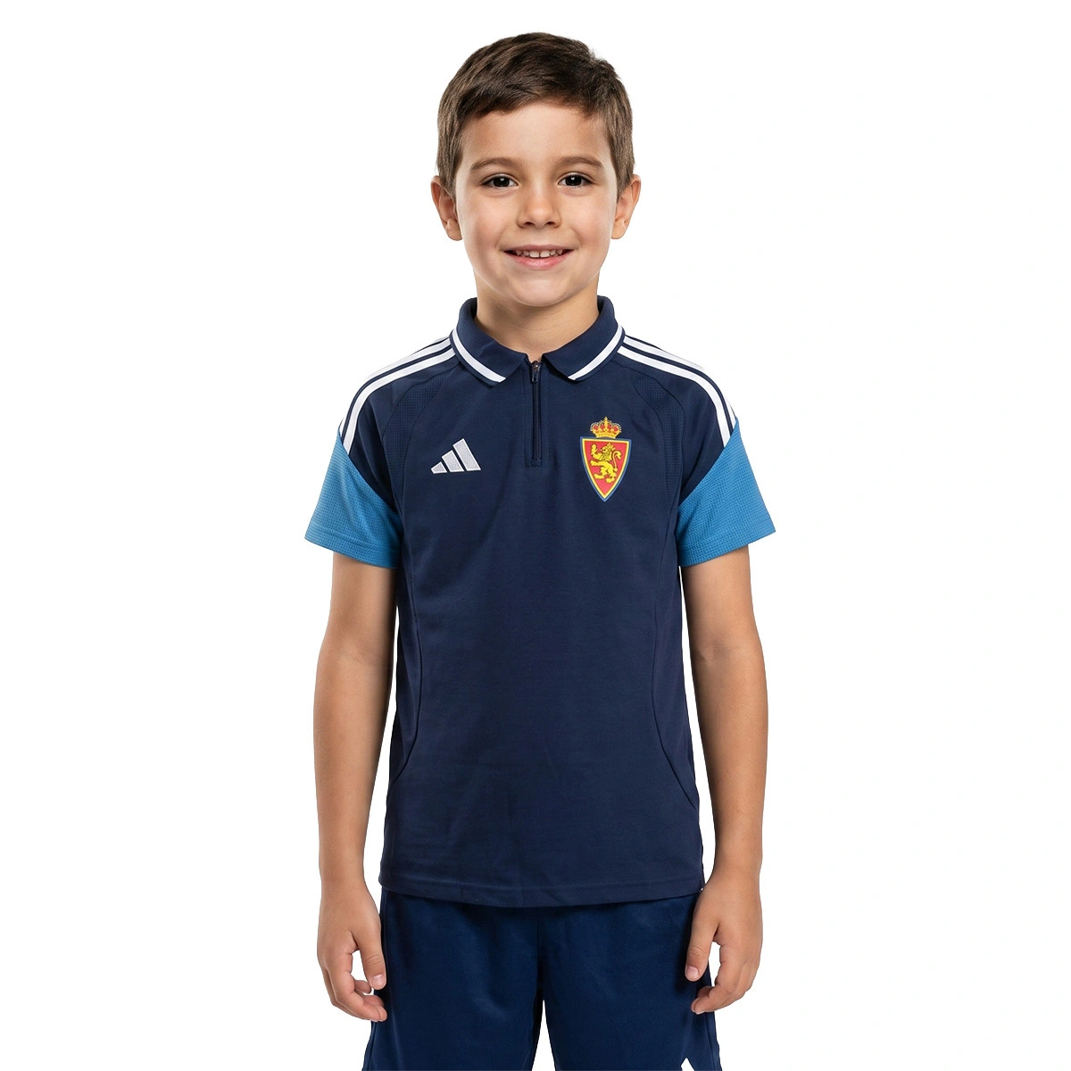 polo-adidas-paseo-jugador-real-zaragoza-26-27-nino-azul-oscuro-0