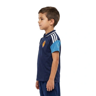adidas Polo Paseo Jugador Real Zaragoza 26-27 Niño — foto 3