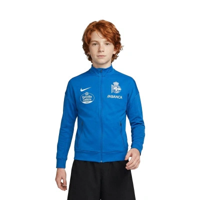 Chaqueta RC Deportivo A Coruña Paseo Jugador 2026-2027 Niño