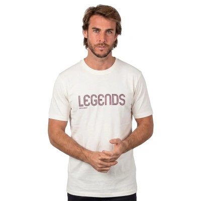 Camiseta 1990 Legends Faces Off White