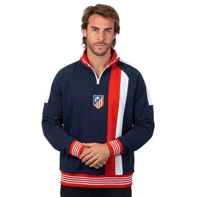2000 Atlético De Madrid Sweatshirt Blau Sweatshirt