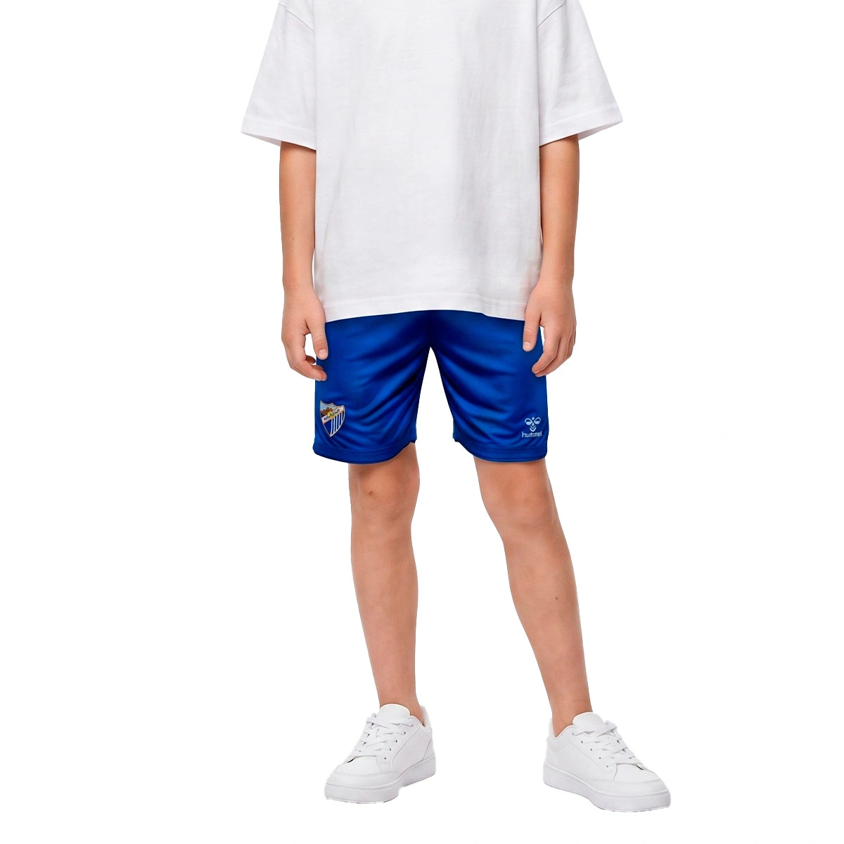 pantalon-corto-hummel-malaga-cf-primera-equipacion-2026-2027-nino-blue-white-0
