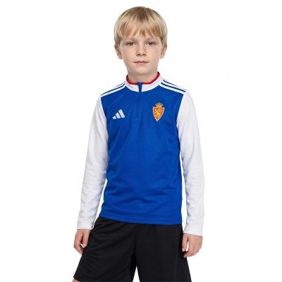 Sweatshirt Pre-March Real Zaragoza 2026-2027 Criança