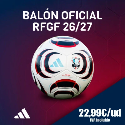 Balón Tiro RFGF League Ball Real Federación Galega de Fútbol