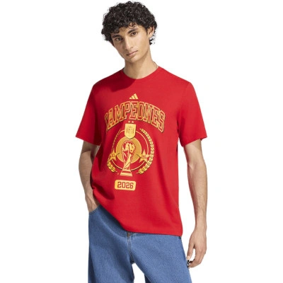 Camiseta Spain Fef Campeones Mundial 2026