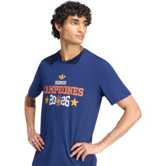 Camiseta Spain Fef Campeones Mundial 2026