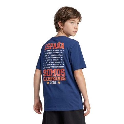 Spain Fef Campeones Mundial 2026 Niño T-Shirt