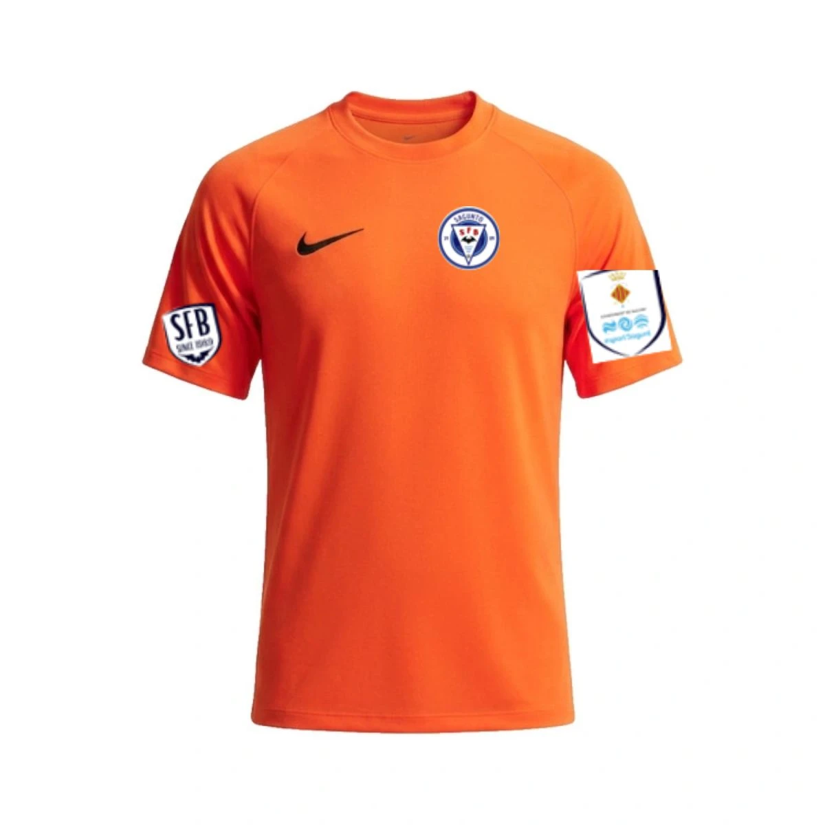 Jersey Nike Park VIII Niño Sagunto Fútbol Base Safety Orange