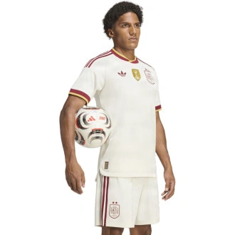 Camiseta Authentic España Segunda Equipación 2 estrellas 2026 Off white
