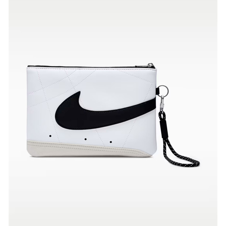 Nike Nike Icon Blazer Wristlet Large White-White-Black - Fútbol