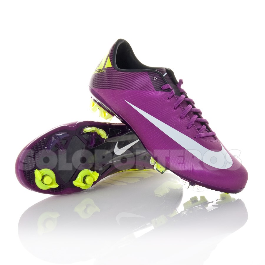 botas nike moradas