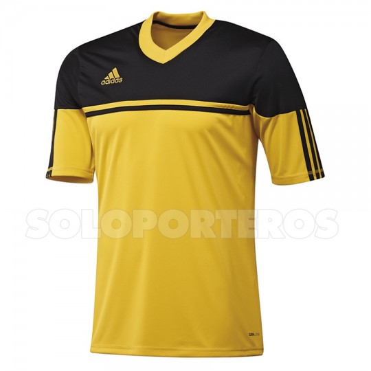 camisa adidas amarilla