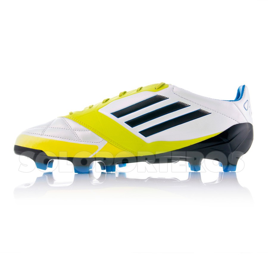 Zapatos de fútbol adidas F50 Adizero TRX FG Piel Blanca-Lima - Tienda de  fútbol Fútbol Emotion