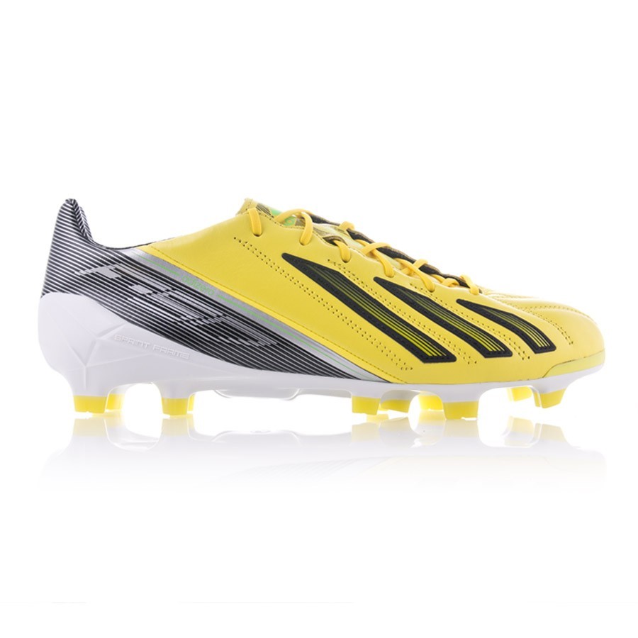 yellow and black adidas football boots