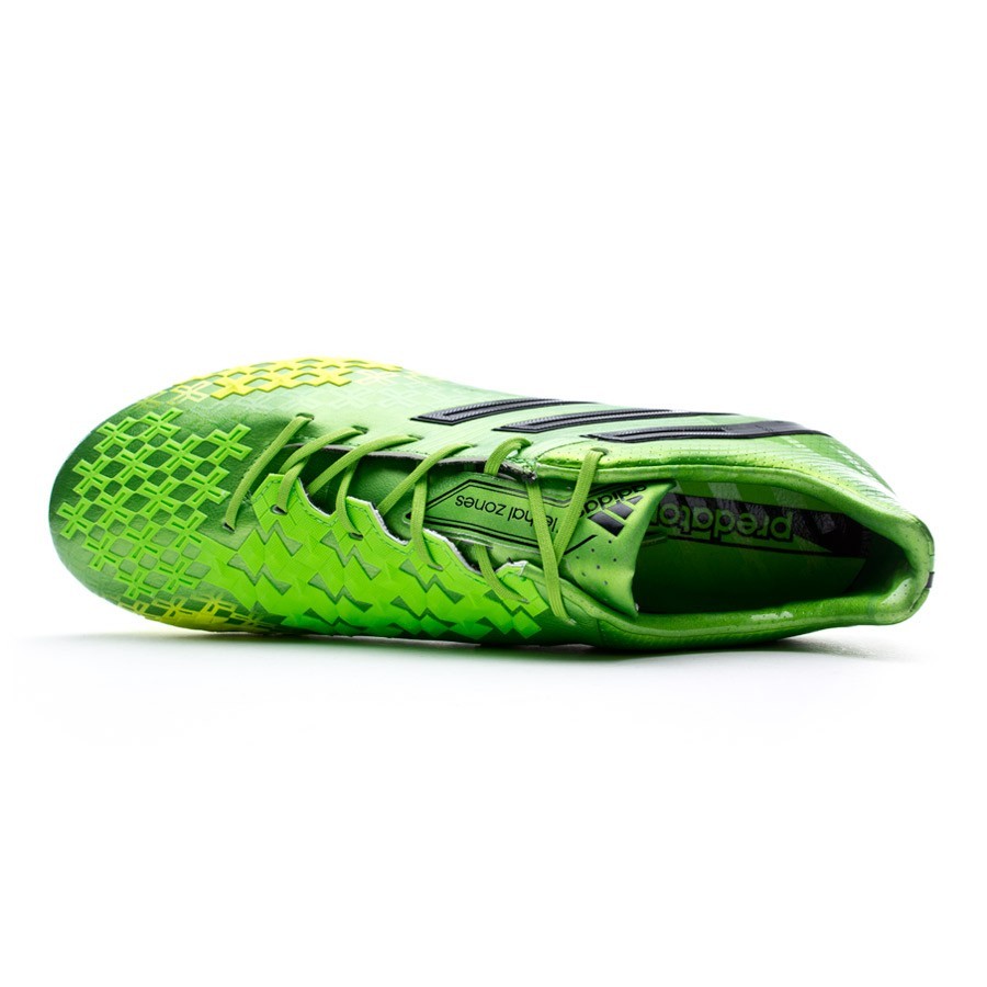 Zapatos de fútbol adidas Predator LZ TRX FG Verde-Negra-Electricity -  Tienda de fútbol Fútbol Emotion