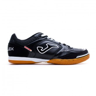 Sapatilha de Futsal Joma Top Flex Preto-Branco