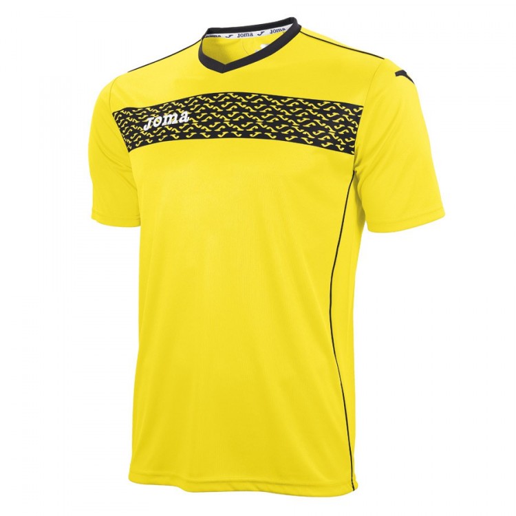 Camiseta Joma Liga II AmarillaNegra Soloporteros es ahora Fútbol Emotion