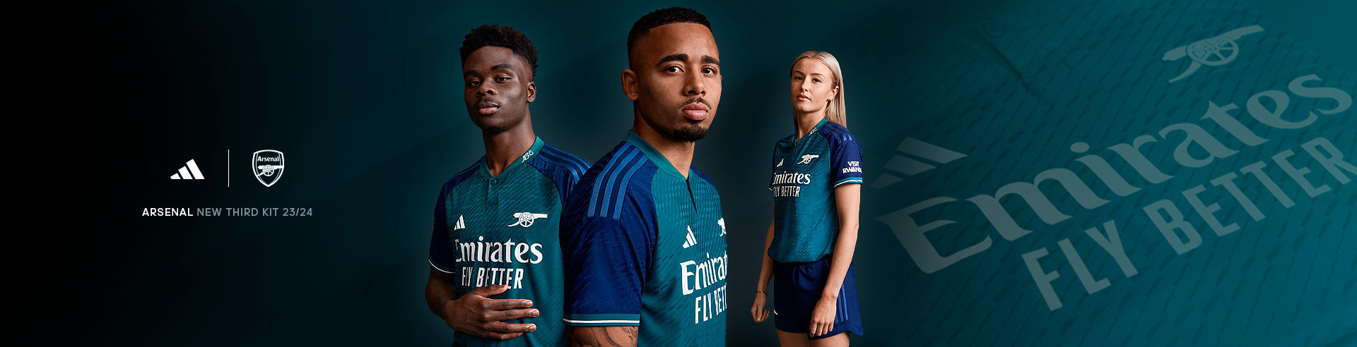 adidas Arsenal Third Kit 23/24 EN