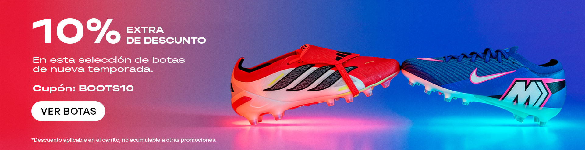 10% extra en botas novedad feb 2026 es