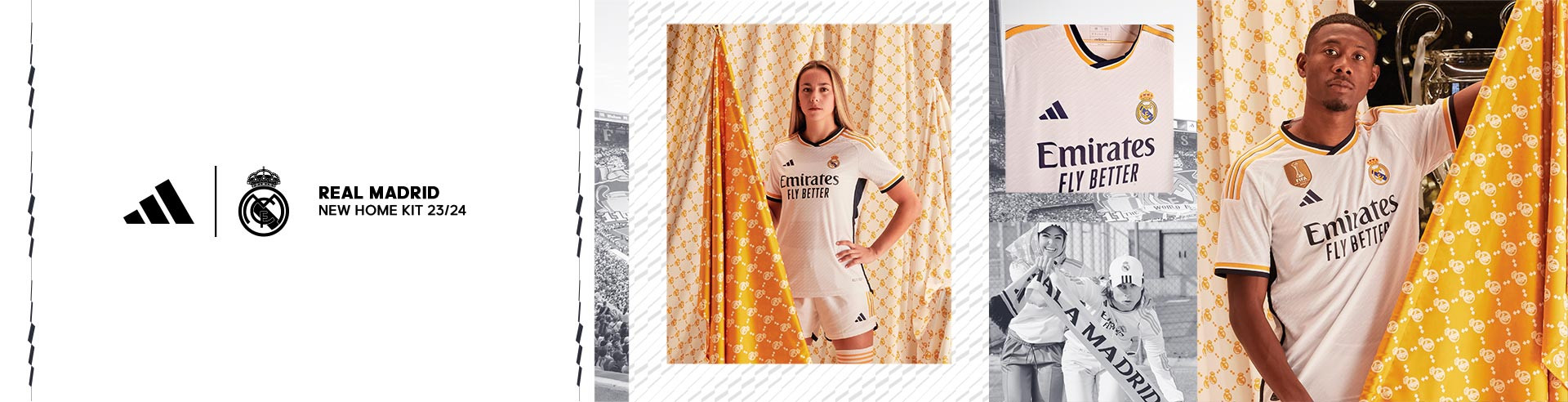 adidas Real Madrid New Home Kit 23/24 ALL