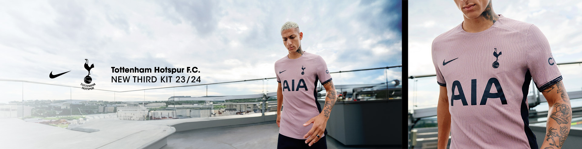 Nike Tottenham Third Kit 23/24 ALL