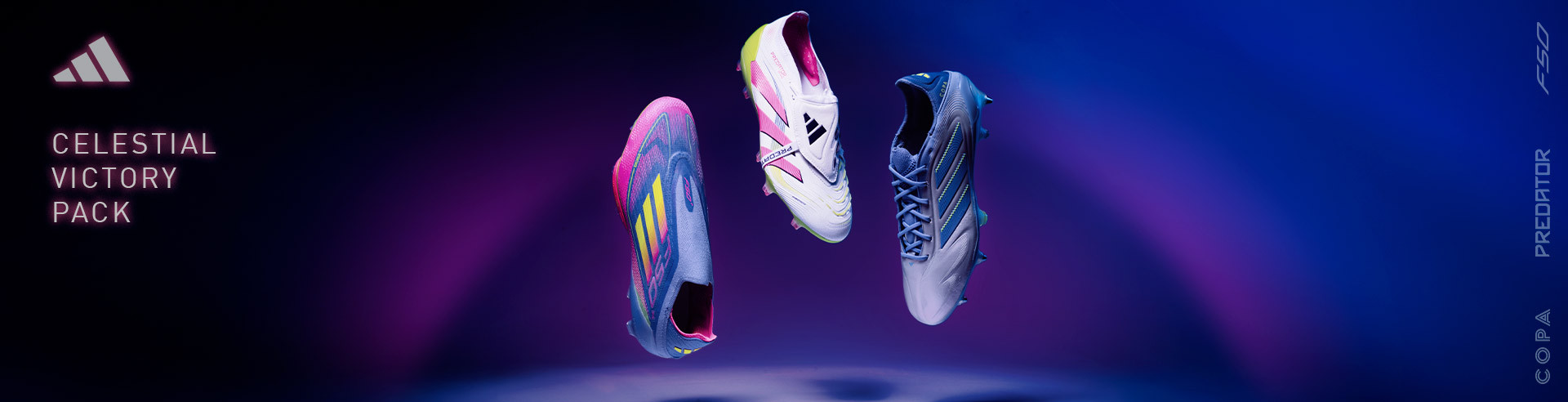 adidas celestial victory pack 2025 es todas las gamas