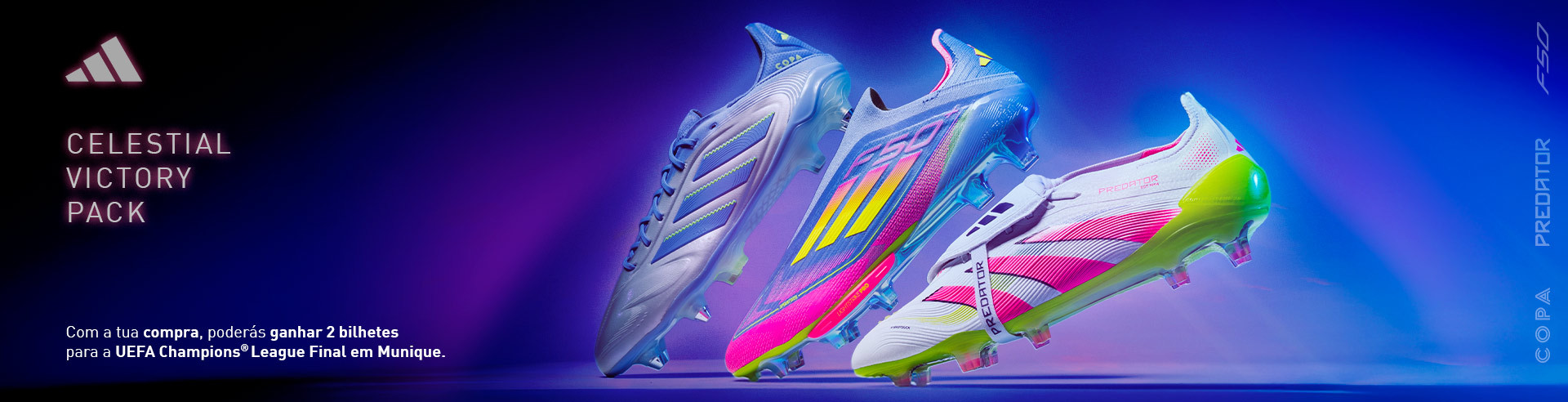 adidas celestial victory pack 2025 pt todas las gamas