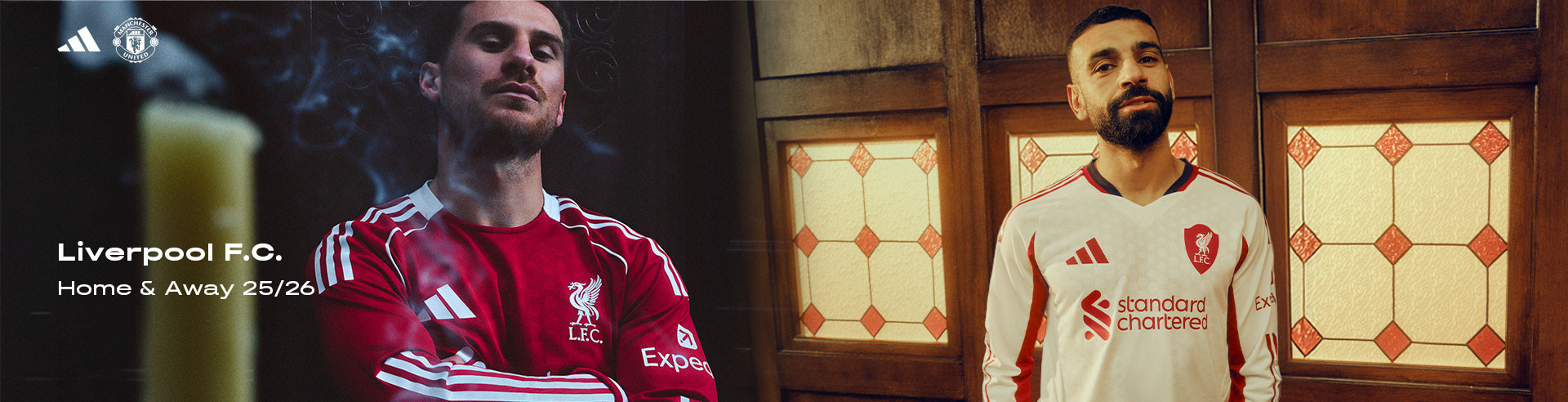 adidas liverpool home & away 25 26 all
