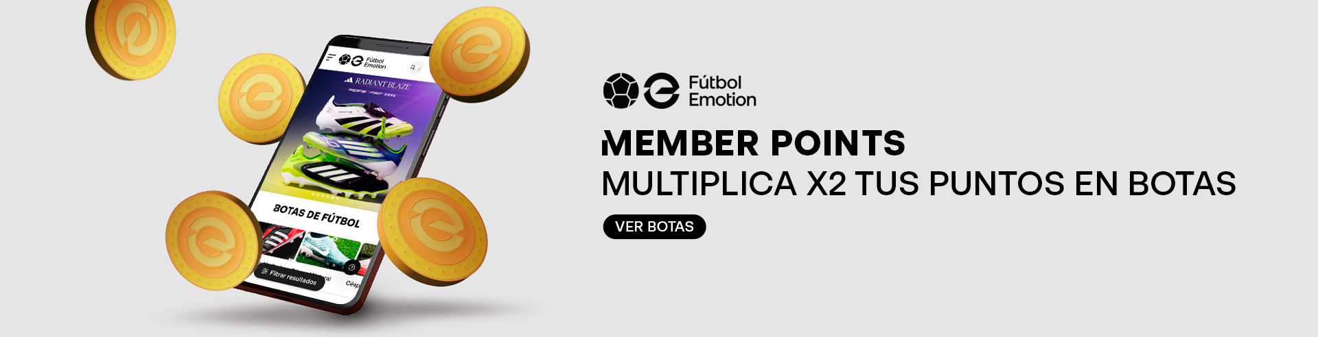 member points x2 botas 2025 en